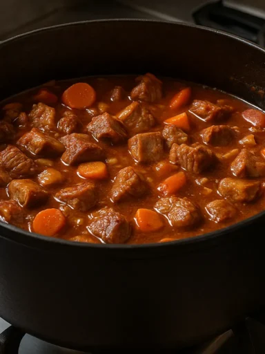 Muslimsk fläskgryta