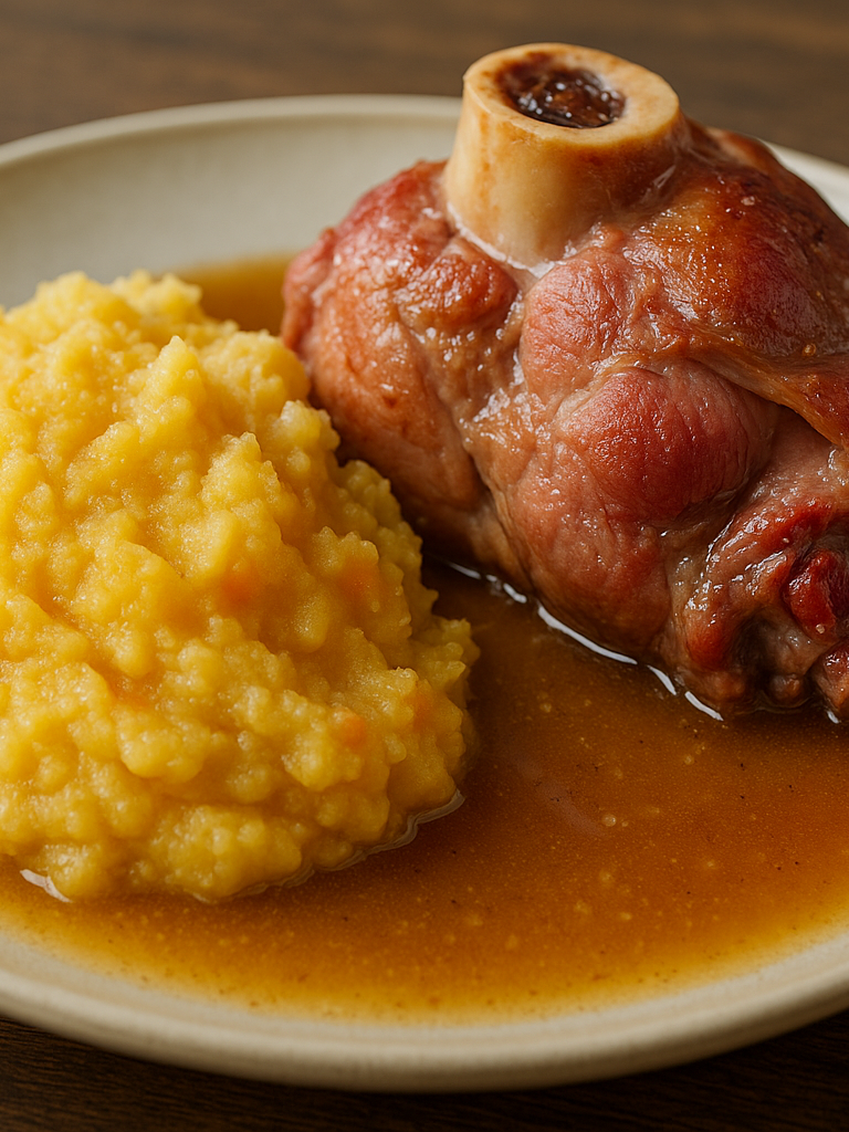 Rotmos med fläsklägg