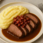 Tjälknöl med potatisgratäng