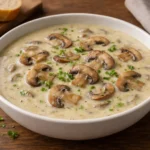 Stekt falukorv med stuvade makaroner