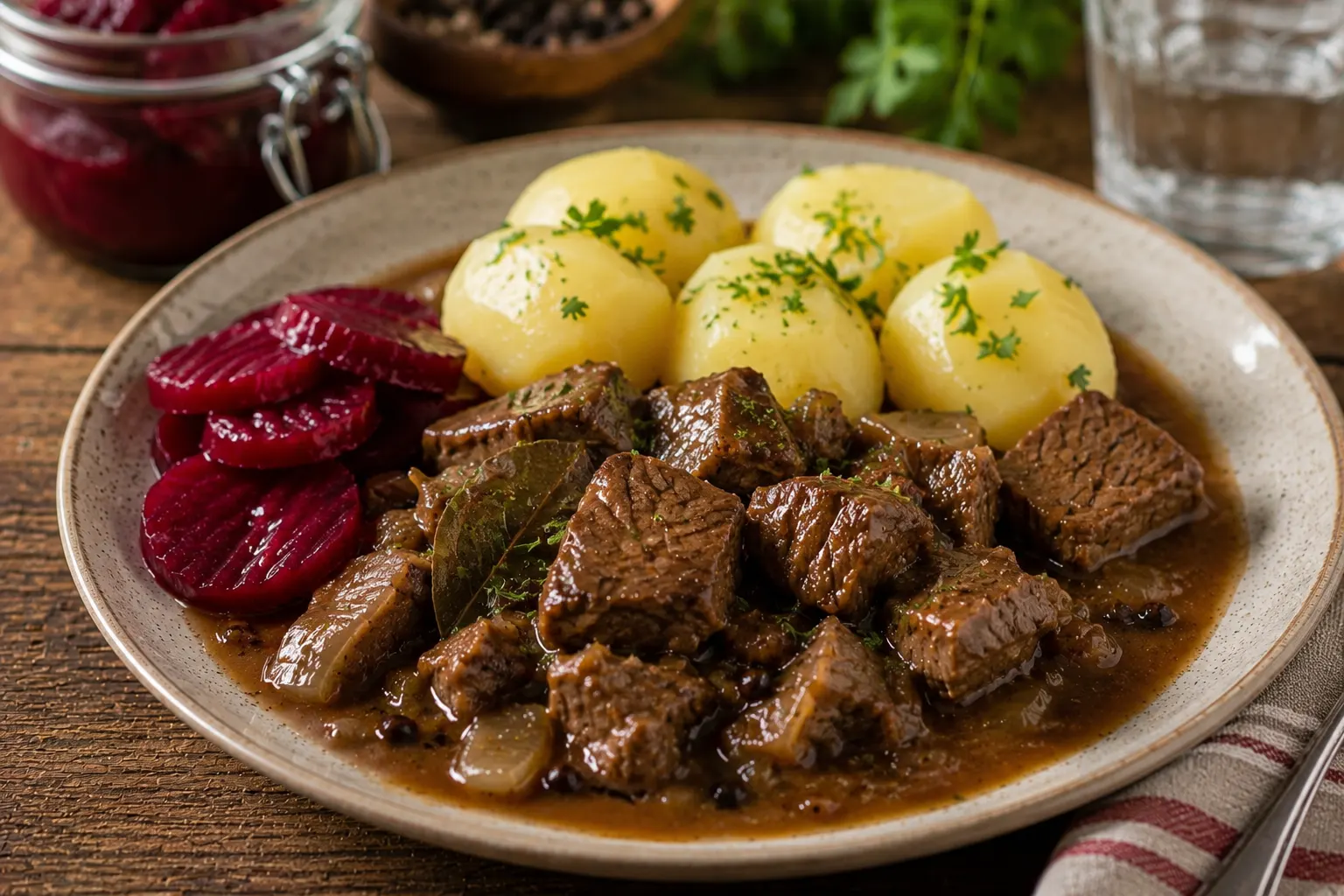 Kalops Kalops med kokt potatis - Favoritrecept